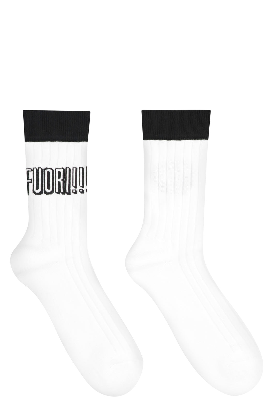 Cotton socks with logo