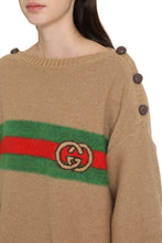 Load image into Gallery viewer, Crew-neck wool sweater
