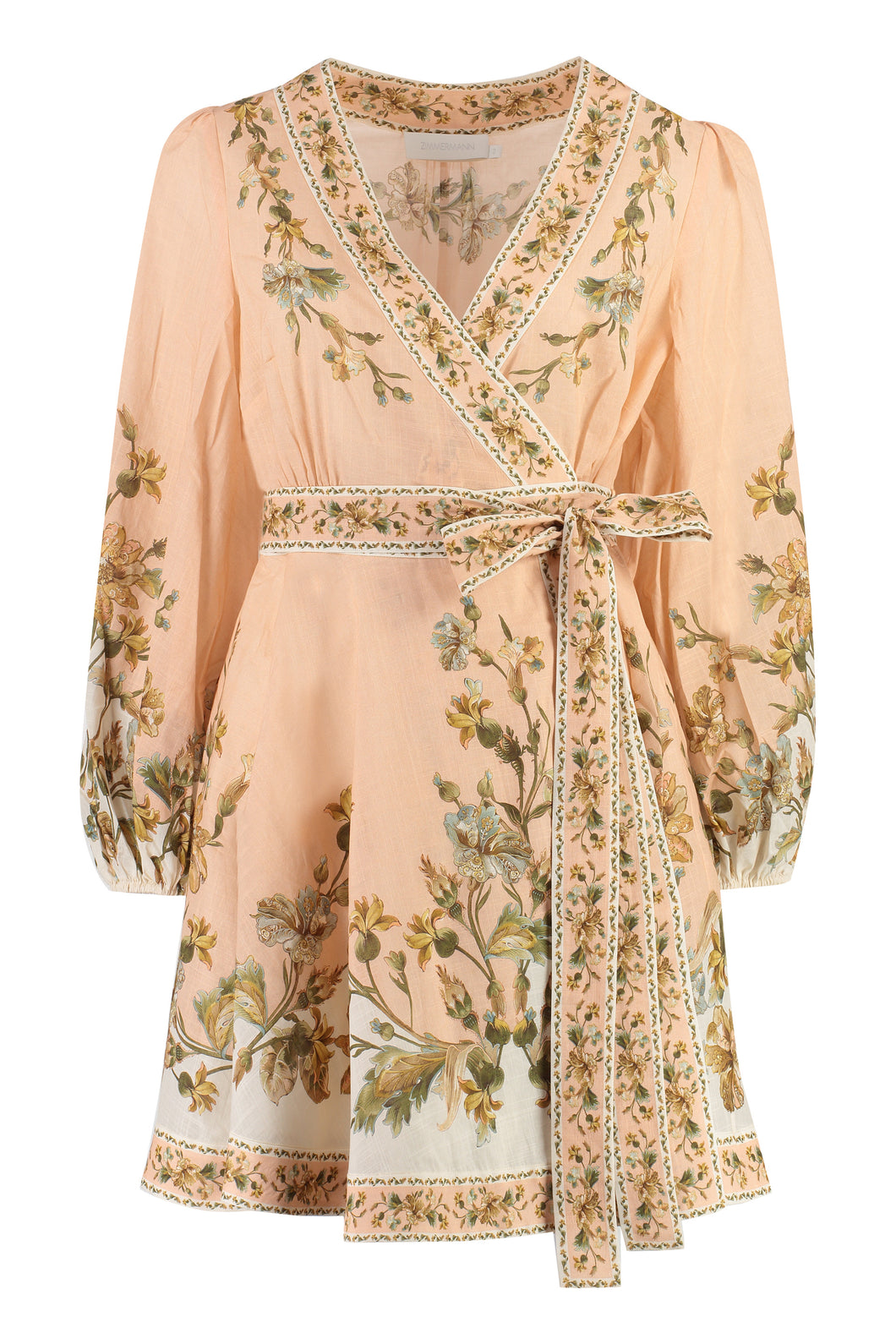 Chintz cotton mini-dress
