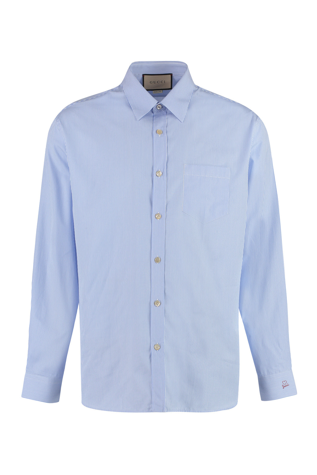 Striped cotton shirt
