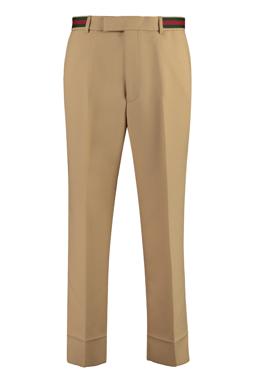 Techno fabric tailored trousers