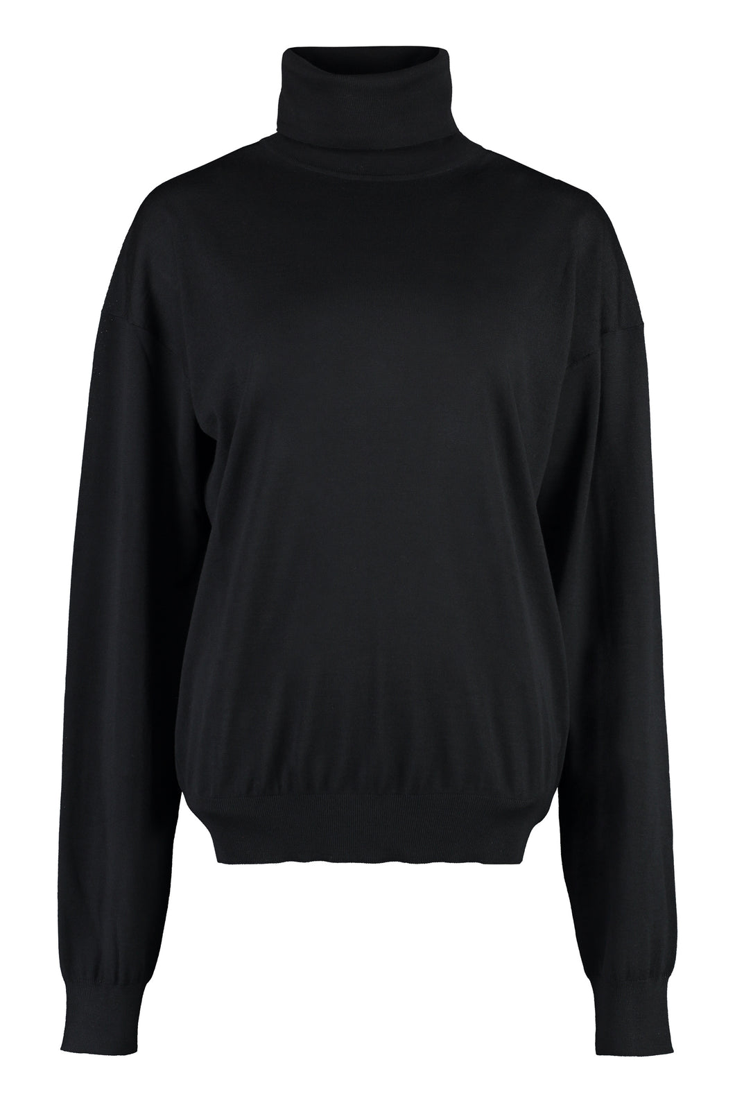 Turtleneck wool pullover