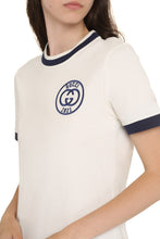 Load image into Gallery viewer, Cotton crew-neck T-shirt
