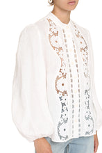 Load image into Gallery viewer, Halcyon Broderie linen shirt
