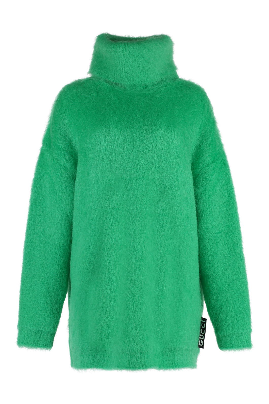 Knitted turtleneck dress