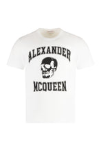 Load image into Gallery viewer, Cotton crew-neck T-shirt
