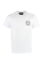 Load image into Gallery viewer, Cotton crew-neck T-shirt
