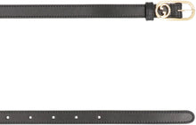 Load image into Gallery viewer, Logo buckle leather belt
