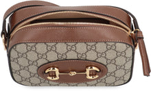 Load image into Gallery viewer, Gucci Horsebit 1955 GG supreme fabric shoulder bag
