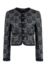 Load image into Gallery viewer, Jacquard knit jacket
