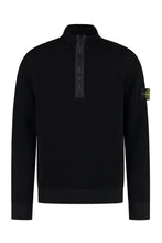 Load image into Gallery viewer, High collar zipped cardigan
