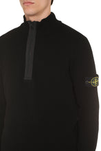 Load image into Gallery viewer, High collar zipped cardigan

