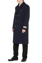Load image into Gallery viewer, Double-breasted wool coat

