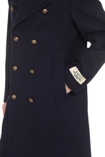 Load image into Gallery viewer, Double-breasted wool coat
