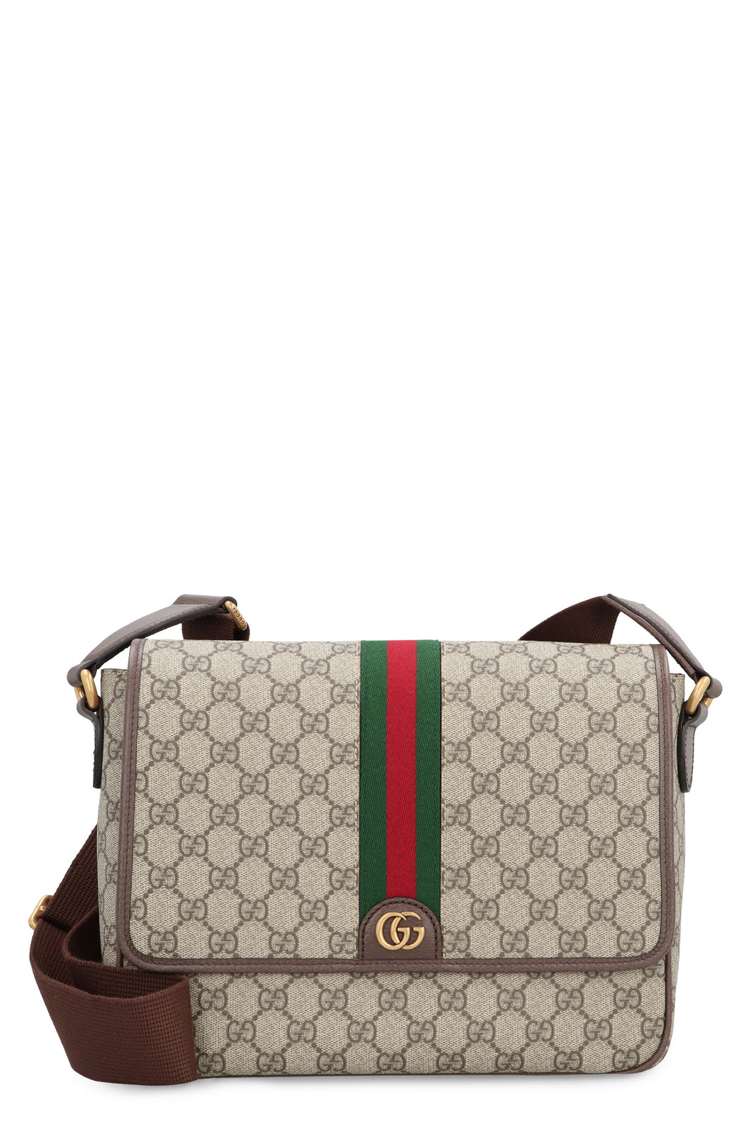 Ophidia GG supreme fabric shoulder-bag