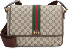 Load image into Gallery viewer, Ophidia GG supreme fabric shoulder-bag

