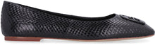 Load image into Gallery viewer, Georgia snakeskin leather ballet flats
