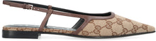 Load image into Gallery viewer, Fabric slingback pumps

