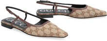 Load image into Gallery viewer, Fabric slingback pumps
