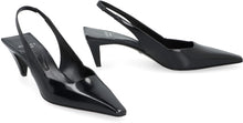 Load image into Gallery viewer, Leather slingback pumps
