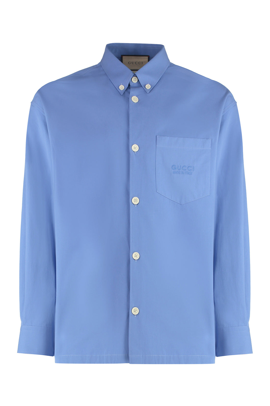 Cotton poplin shirt