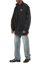 Load image into Gallery viewer, Patched Tracksuit Cotton blend blazer
