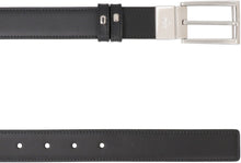 Load image into Gallery viewer, Leather and GG supreme fabric reversible belt
