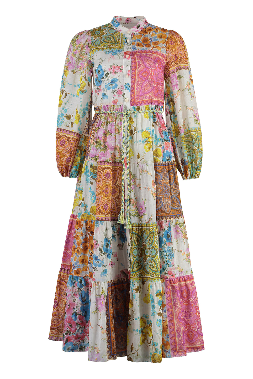 Printed cotton dress