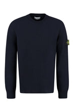 Load image into Gallery viewer, Wool-blend crew-neck sweater
