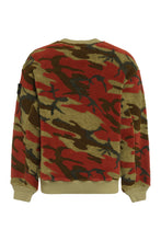 Load image into Gallery viewer, Camouflage fleece sweatshirt
