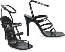Load image into Gallery viewer, Heeled leather sandals
