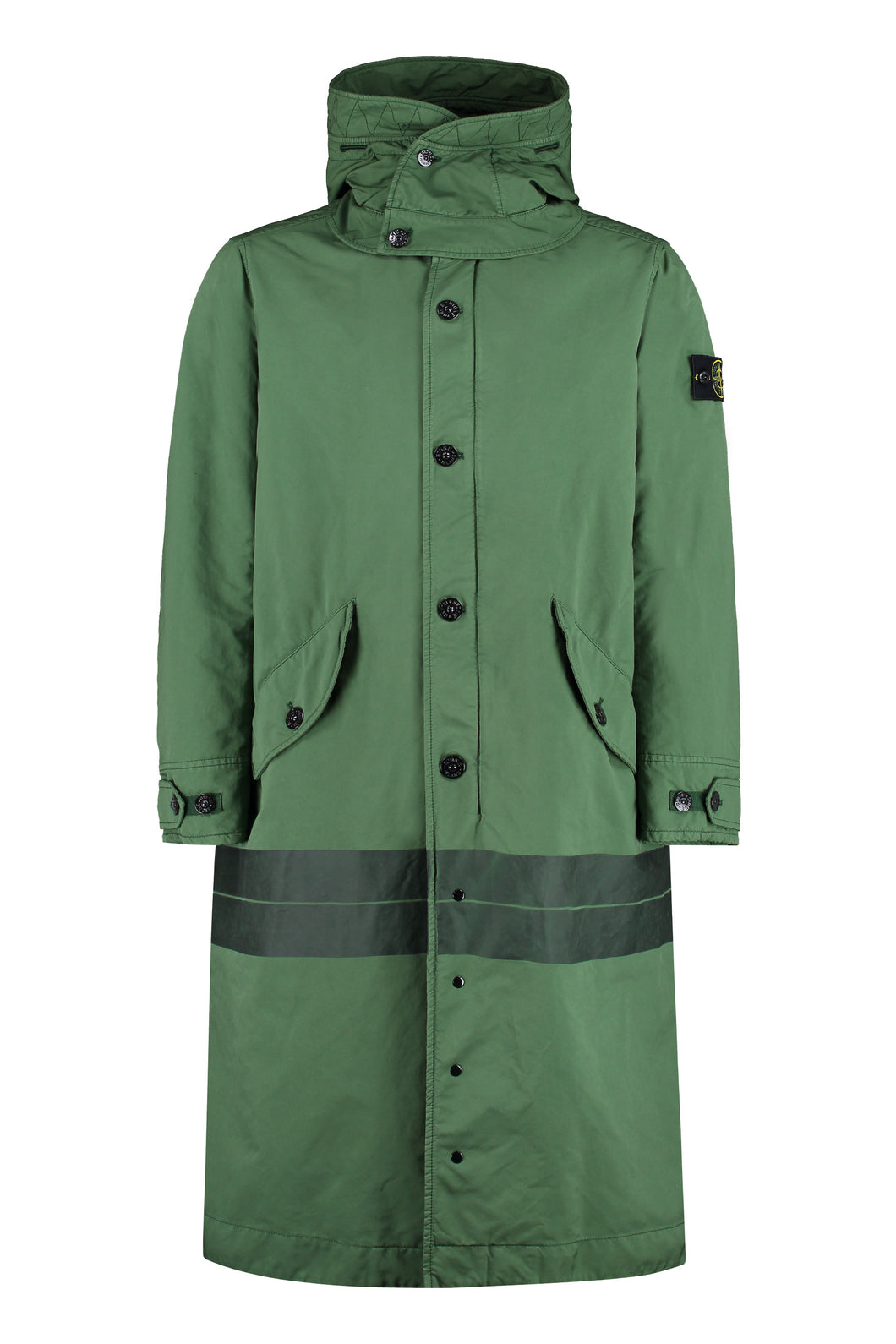 Technical fabric parka