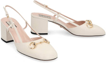 Load image into Gallery viewer, Leather slingback pumps
