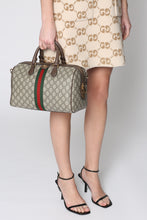 Load image into Gallery viewer, Ophidia GG supreme fabric handbag
