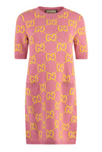 Load image into Gallery viewer, Jacquard knit mini-dress
