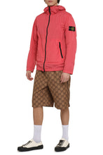 Load image into Gallery viewer, Hooded techno fabric raincoat
