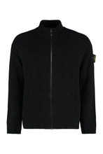 Load image into Gallery viewer, High collar zipped cardigan
