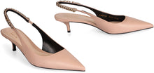 Load image into Gallery viewer, Leather slingback pumps
