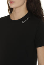 Load image into Gallery viewer, Cotton crew-neck T-shirt
