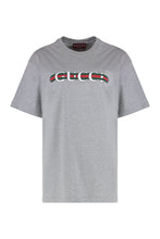 Load image into Gallery viewer, Cotton crew-neck T-shirt
