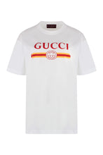 Load image into Gallery viewer, Cotton crew-neck T-shirt
