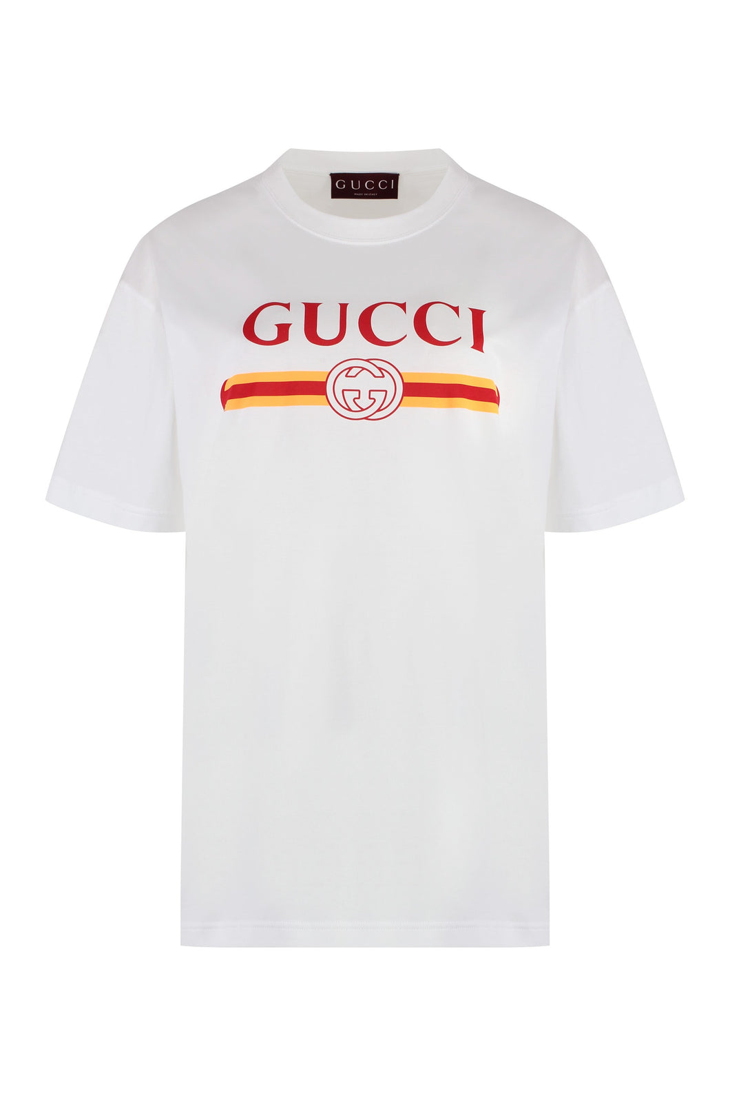 Cotton crew-neck T-shirt