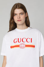 Load image into Gallery viewer, Cotton crew-neck T-shirt
