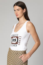Load image into Gallery viewer, Logo cotton tank top
