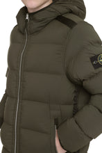 Load image into Gallery viewer, Hooded nylon down jacket
