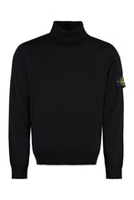 Load image into Gallery viewer, Virgin-wool turtleneck sweater

