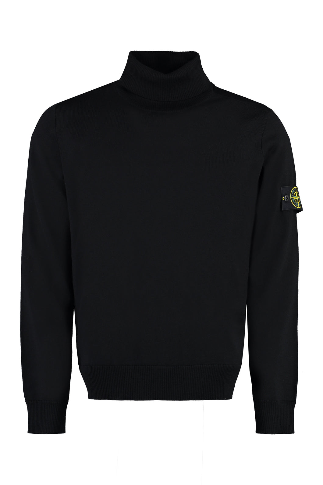 Virgin-wool turtleneck sweater
