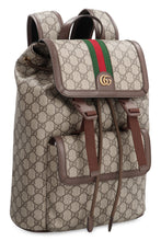 Load image into Gallery viewer, Ophidia GG supreme fabric backpack
