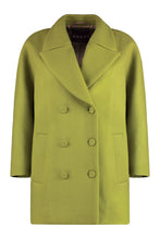 Load image into Gallery viewer, Double-breasted wool coat
