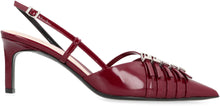 Load image into Gallery viewer, Leather slingback pumps
